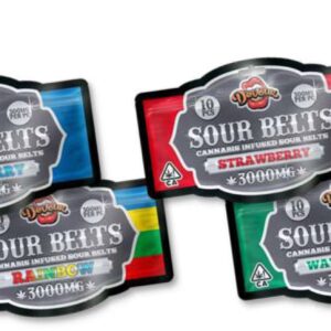 DEVOUR Sour Belts 3000mg Edibles