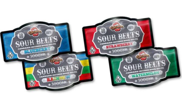 DEVOUR Sour Belts 3000mg Edibles