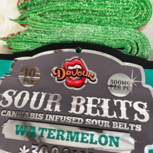 DEVOUR Sour Belts 3000mg Edibles