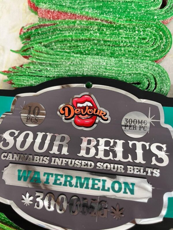 DEVOUR Sour Belts 3000mg Edibles