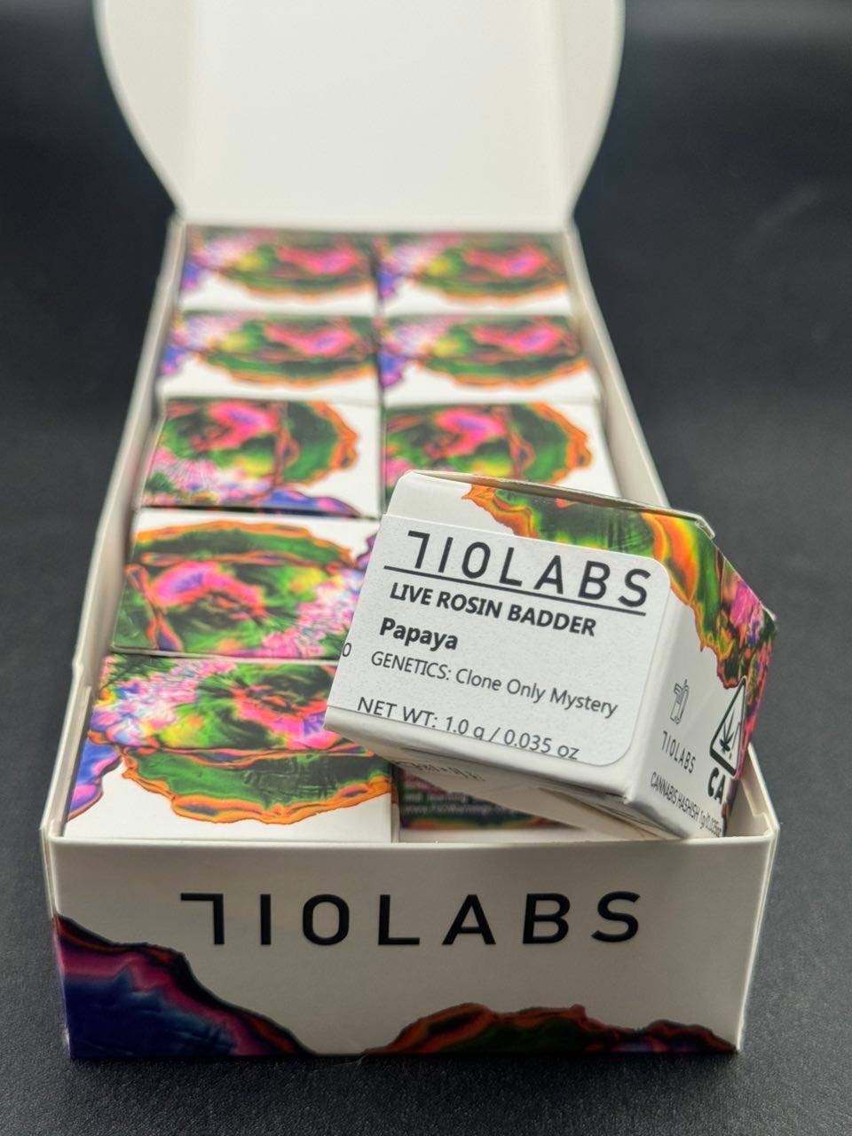 photo_2025-07-08_12-18-26 710Labs 1G Live Rosin Badder Pre‑Rolls