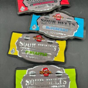 DEVOUR Sour Belts 3000mg Edibles