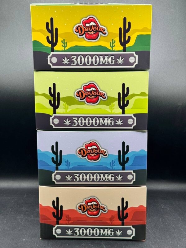 DEVOUR Sour Belts 3000mg Edibles