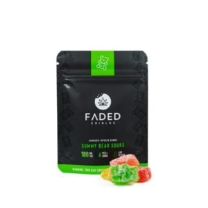 Faded Cannabis Co. Sour Gummy Bears