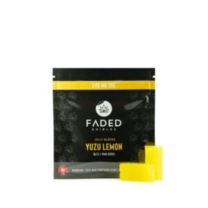 Faded Cannabis Co. Yuzu Lemon Jelly Blocks
