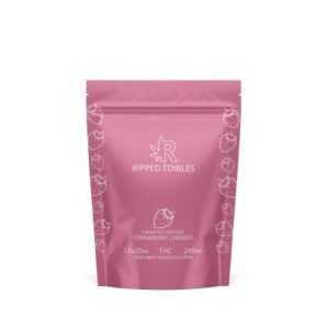 Ripped Edibles THC Strawberry Chewies